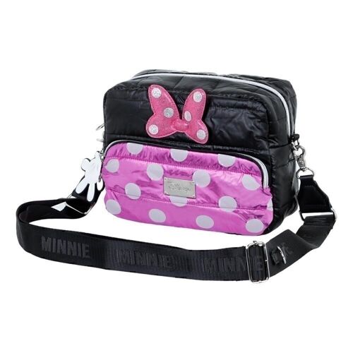 Disney Minnie Mouse Air-Bolso IBiscuit Padding, Negro