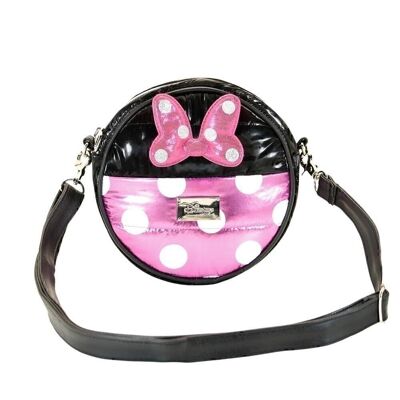 Disney Minnie Mouse Air-Bag Disney Imbottitura Rotonda, Nero