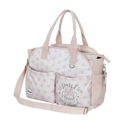 Disney Minnie Mouse Dear Mommy Sac pour poussette Saumon