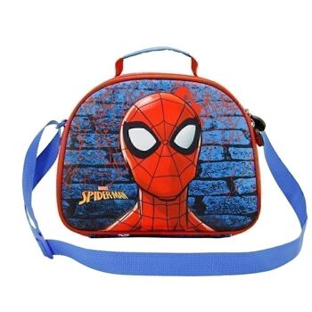 Marvel Spiderman Badoom-3D Sac à déjeuner Rouge 2