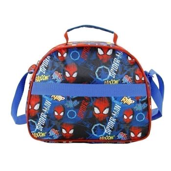 Marvel Spiderman Badoom-3D Sac à déjeuner Rouge 3