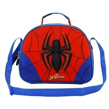 Marvel Spiderman Spider-3D Sac à déjeuner Rouge 2