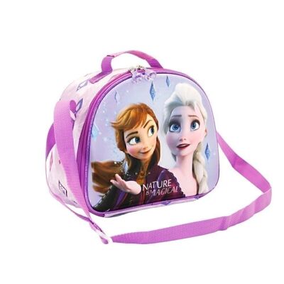 Disney Frozen 2 Admiration-3D Snack Bag, Mauve