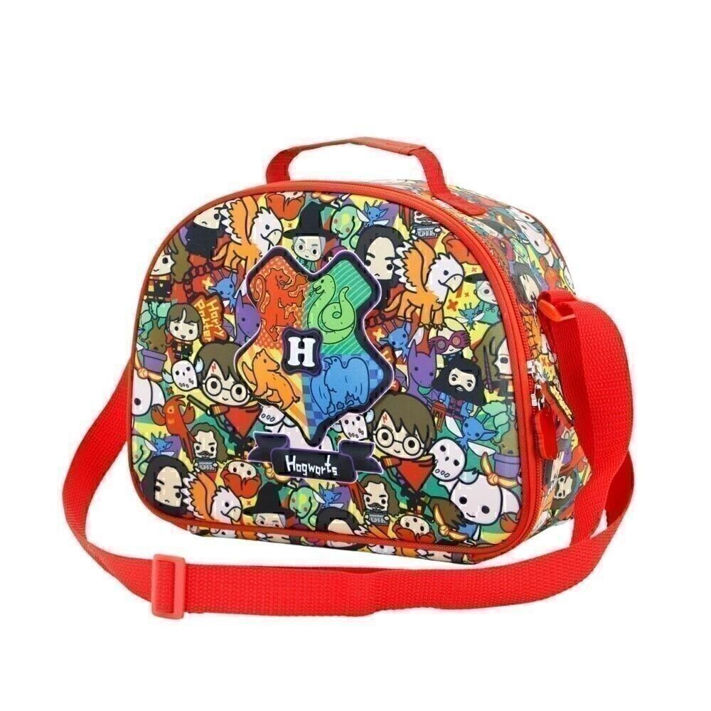 Harry Potter All Together Now-Borsa Pranzo 3D, Rosso