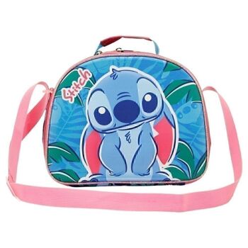 Disney Lilo et Stitch Leaves-3D Sac à déjeuner Bleu 2