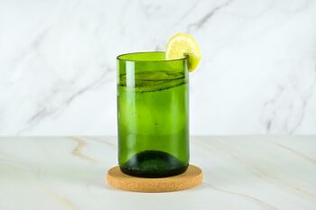 Verres Cocktail - Vert x4 2