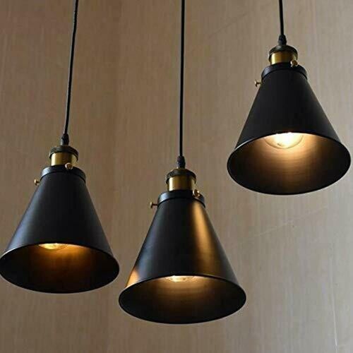 Industrial Retro Lamp Shade Loft Light Cluster Ceiling Pendant Light~2887