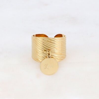 Lovelly tassel ring - gold