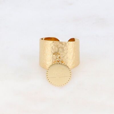 Anillo borla "Love" - oro