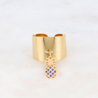 Bague BGSCH0211 - doré bleu