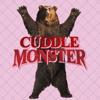 CUDDLE MONSTER - T-shirt graphique Grizzly Bear, Bear Pride Hugs Tee, Gay Top, Queer Couple, LGBTQ fashion, Funny MenS Gift, Daddy Bear, Muscle Hunk 8