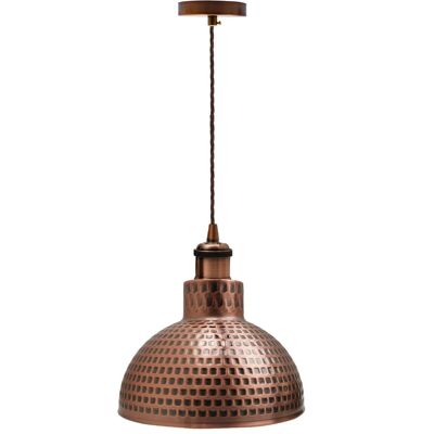 Pantalla de lámpara de techo de metal con luz colgante moderna ~ 2466