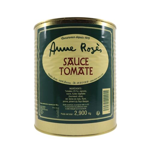 Sauce Tomate - format restauration - bidon 3/1