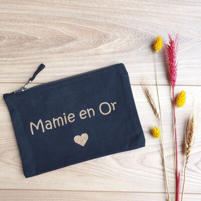Pochette noire Mamie