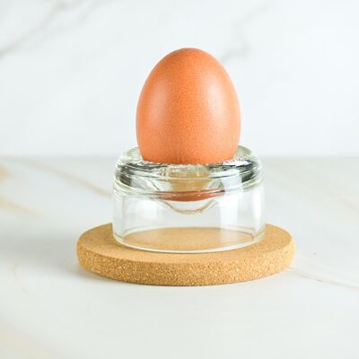 Egg cups - White x2