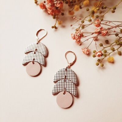 CALDER Rosé earrings