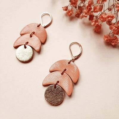 Boucles d'oreilles CALDER Melon