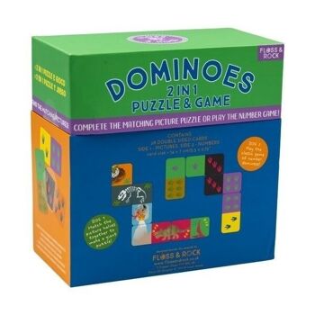 Dominos réversibles Dino 4