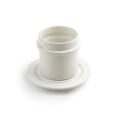 Cup with a small plate