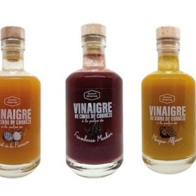 Implementation kit Corrèze cider vinegar with fruit pulp - Best seller