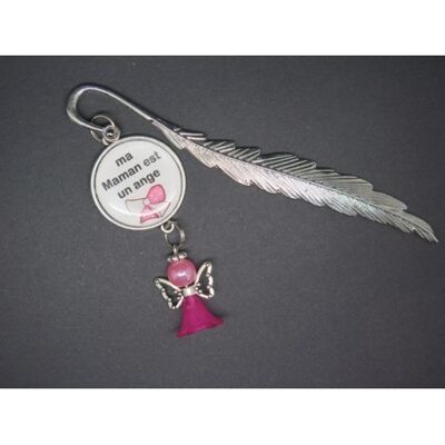 MARQUE PAGE PERSONNALISABLE  CADEAU POUR UNE MAMAN ANGE