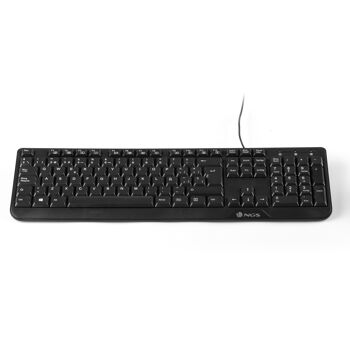 COCOAKITITALIAN-Combinaison clavier et souris filaire fiable avec touches multimédias 3