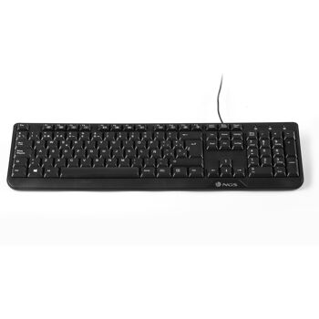 FUNKYV3-Clavier standard avec connexion USB et &ldquo;FN+&ldquo; 12 touches de raccourci multimédia 3