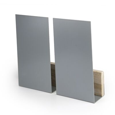 Wall magazine holder, grey WINGS