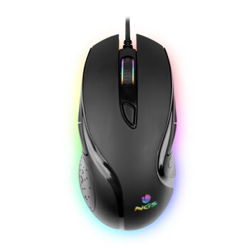 GMX-125-Souris de jeu filaire avec rétroéclairage LED pour jeux informatiques 1