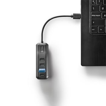 PORT2.0-Concentrateur USB à quatre ports élégant et portable 5
