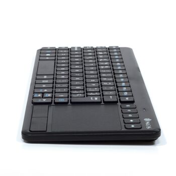 Clavier tactile sans fil TVWARRIORP-2,4 GHz avec 17 touches multimédia. 2