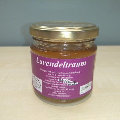 Lavendeltraum (Lavendel in Honig) Set 5 x 200ml/225g