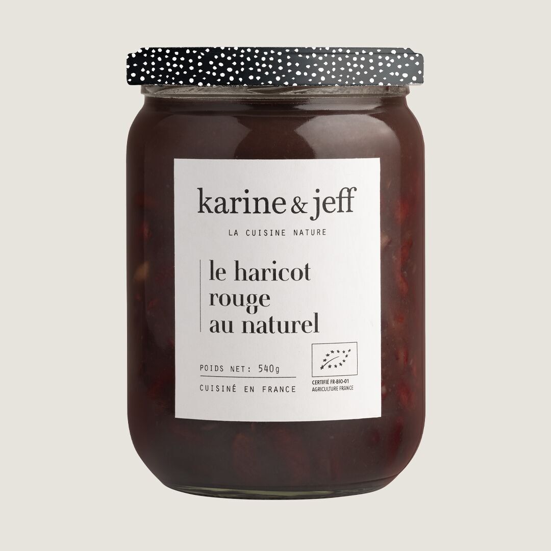 Red beans in their natural state