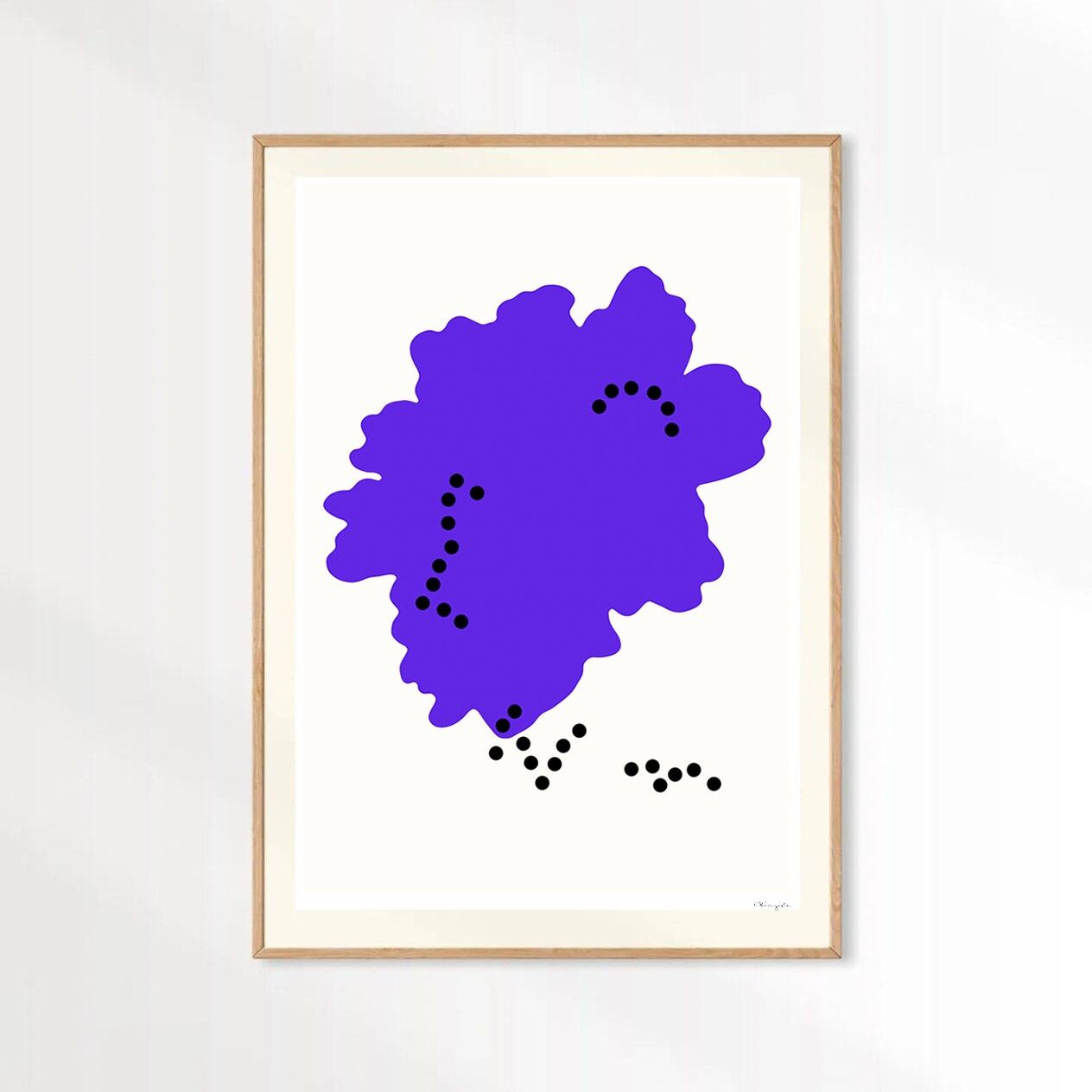 Sophie Blue 30 x 43 Kunstdruck