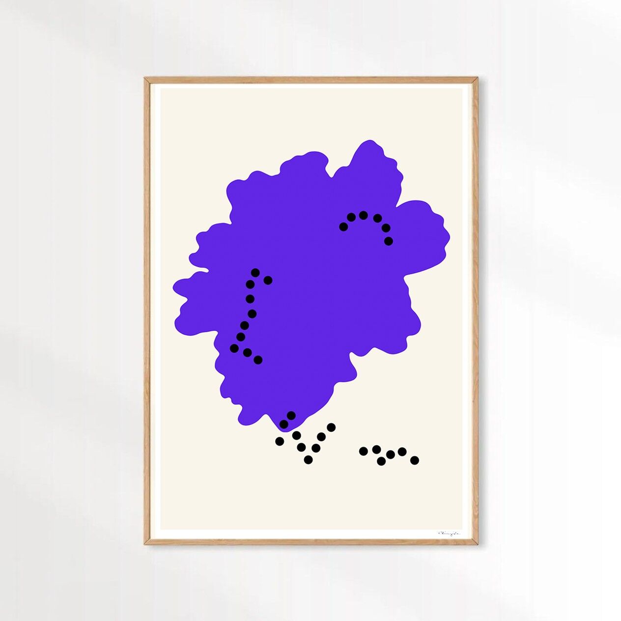 Sophie Blue 50 x 70 Kunstdruck