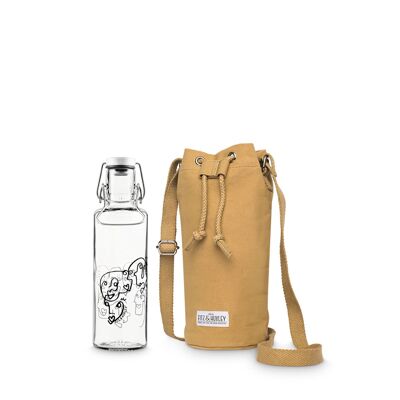 Bottle Bag mit Soulbottles Trinkflasche OASIS macaroon & SOULMATE berlin
