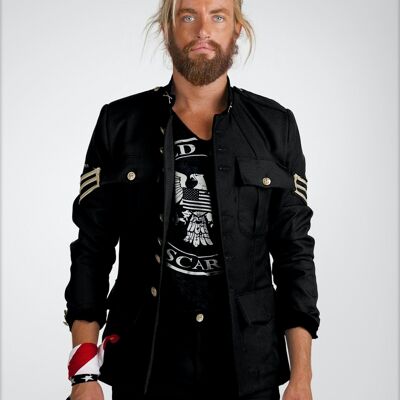 CHAQUETA  MILITAR HOMBRE GOLDEN GUNS SCARS