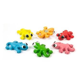 AIMANTS GECKO - set de 6 2