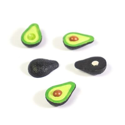 AVOCADO-MAGNETE - 5er-Set