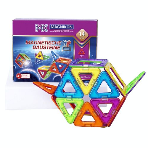 Buy wholesale Magnetic building set MK-14 magnet 14-piece blocks \