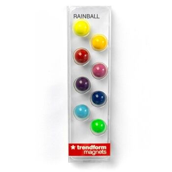 AIMANTS RAINBALL - set de 8 aimants billes de couleur 3