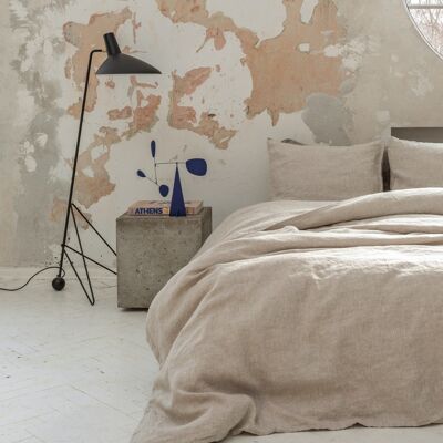 Linen bedding set / Natural melange