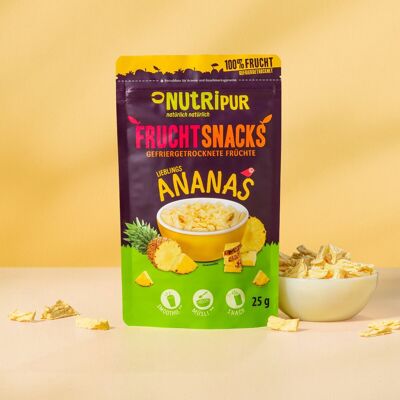 Snack di Frutta Ananas BITS 25g