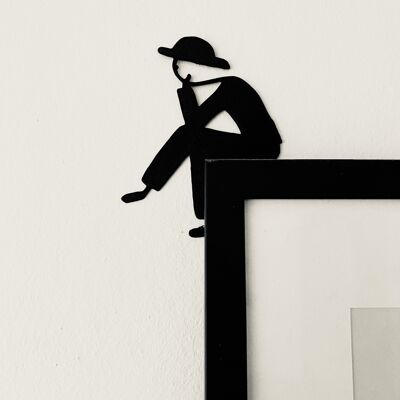 Thinker, wall decoration