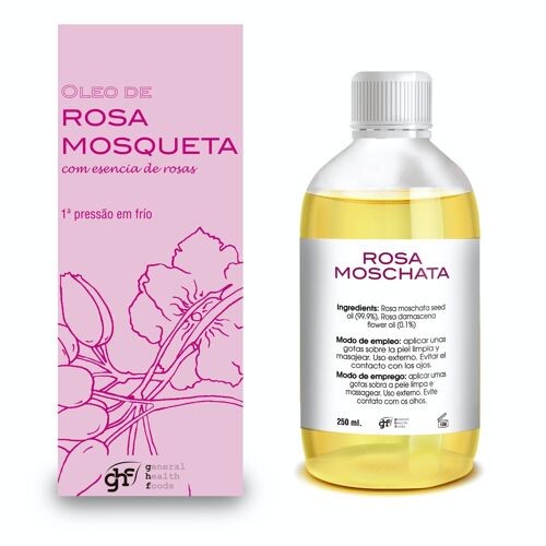GHF Aceite de Rosa Mosqueta con Esencia de Rosas 250 ml