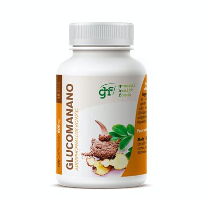 GHF Glucomannan 100 capsules 600 mg