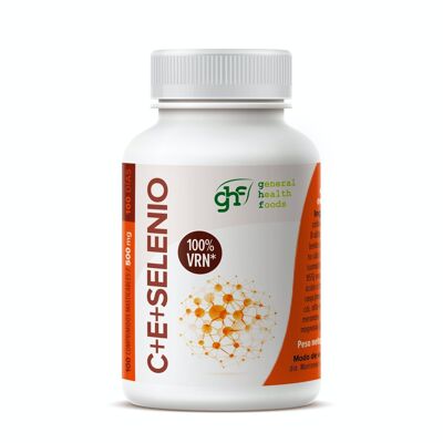 GHF C E Selenio 100 comprimidos masticables 500 mg
