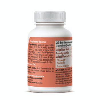 GHF Ginkgo Biloba 100 comprimés 700mg 3