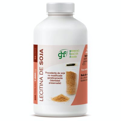 GHF Soy Lecithin 200 pearls 1600 mg