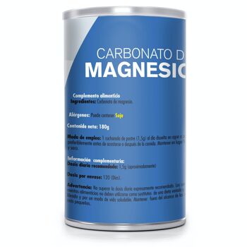 GHF Carbonate de Magnésium Bidon 180 grs 2